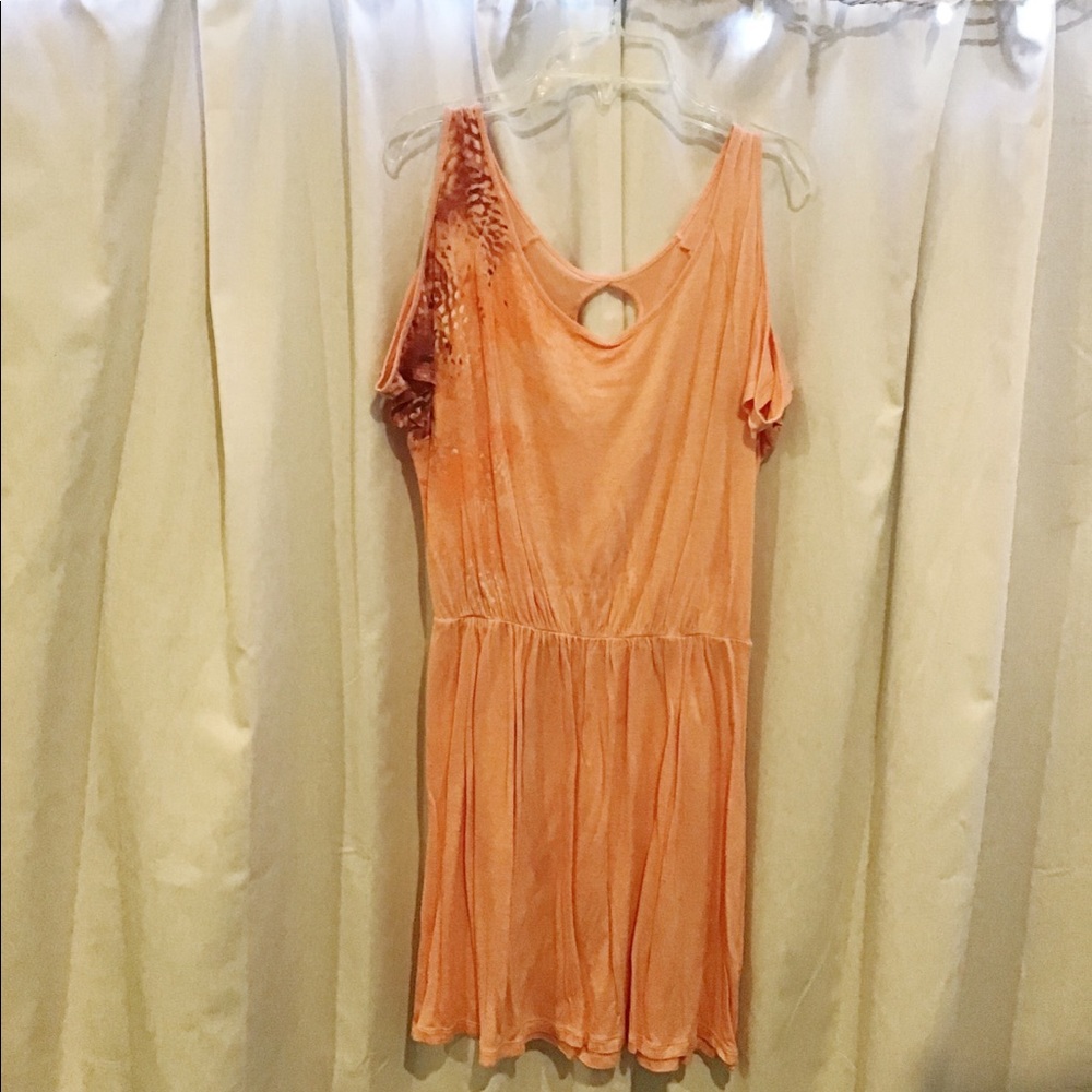 Peach Summer Dress